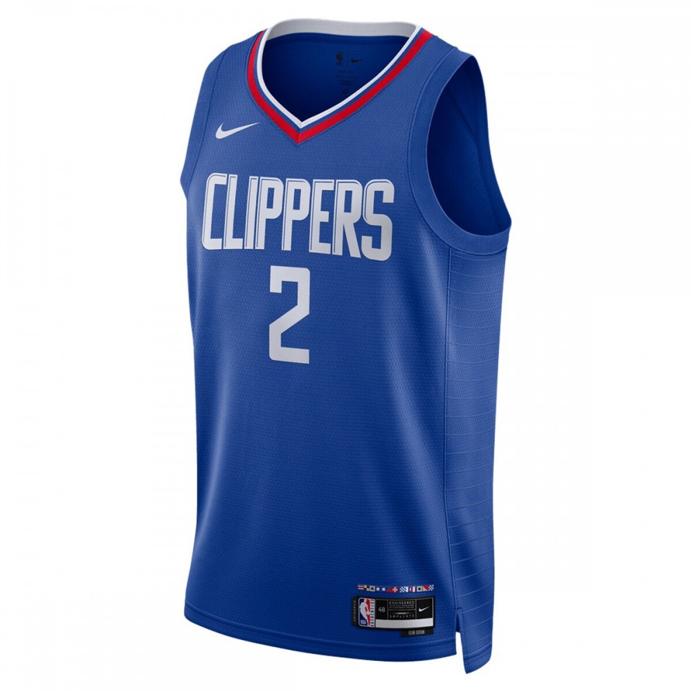 Kawhi Leonard LA Clippers Unisex 2022/23 Swingman Jersey - Icon Edition - Royal-Pro Kit Vault | Brand New 26/27 Sports Jerseys